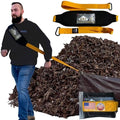 THE A.N.T. Tarp Tool - Heavy Duty Tarp Strap for Leaf and Yard Waste Compatible with Leaf Collector, Garden Tarps, Blower, Vacuum, Mulcher, Sweeper