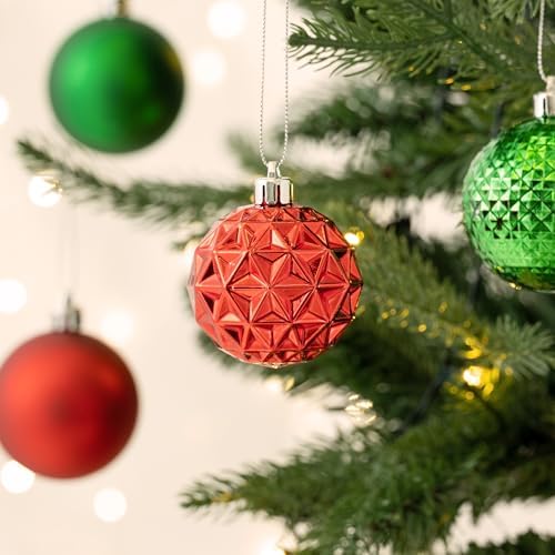 Valery Madelyn 50ct Christmas Tree Decorations Ball Ornaments 2.36 Inches