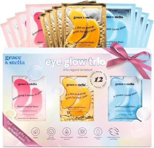 grace & stella Under Eye Patches Eye Masks for Puffy Eyes and Dark Circles