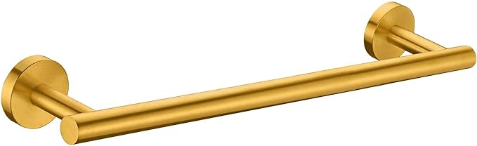 18 Inches Brushed Gold Towel Bar Bathroom Hardware 304 Stainless Steel Wall Mounted Kitchen Towel Holder Cloths Hanger