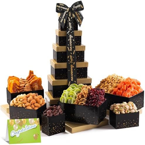 NUT CRAVINGS Gourmet Collection - (12 Assortments) Congratulations