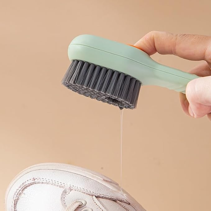 Liquid Shoe Brush Artifacts Hard Hair Household Laundry Multi-Function Long Handle Cleaning Wholesale(OneColor)