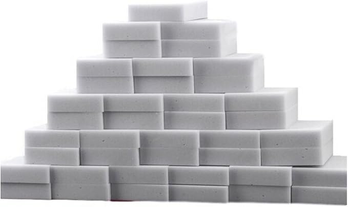 Replacement Part for Magic Sponge Eraser BULK PACK Melamine Cleaning Foam 10 mm Thick From USA - 100 Universal Repair Solution Replacement Component Home Appliance Upgrade Fix Solution