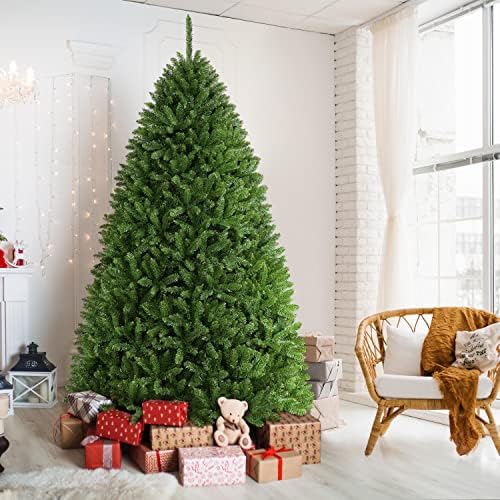 Yaheetech Christmas Tree 7.5ft Unlit Full Artificial Thick Xmas Tree, Green