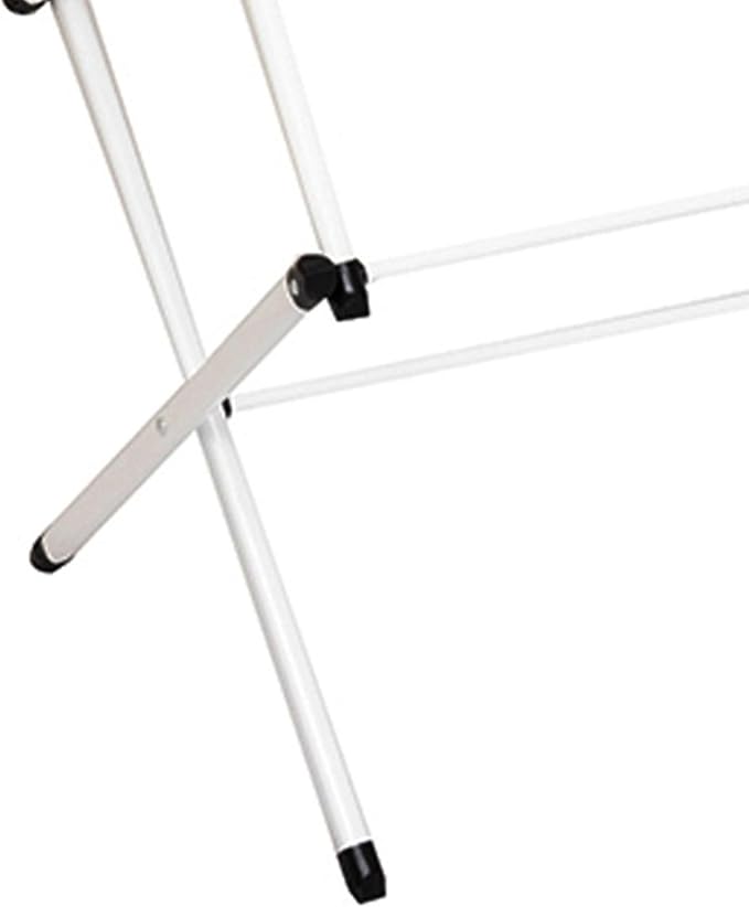 Honey-Can-Do 3-Tier Oversized Clothes Drying Rack, 31" Wide, No Assembly | Oversized 31" x 42" rack with 26 ft of drying space for bedding and large loads. Sturdy metal frame folds flat fast.