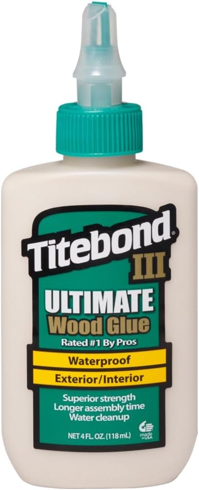 Franklin International 1412 Titebond-3 Glue, 4-Ounce, Tan