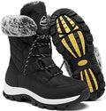 EARLDE Women's Snow Boots Waterproof Mid-Calf Winter Boots