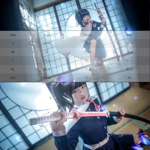 Kimonos Cosplay Costumes Adult Women Girls Anime Japanese Kimono Robe Halloween Outfit with Accessories