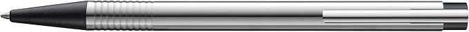Lamy Logo 205 Matte Ballpoint Pen Set Including Large Refill M 16 Black and Mechanical Pencil 105 with Fine Line Lead M 40 (0.7 mm) Including Black Leather Case and Gift Packaging