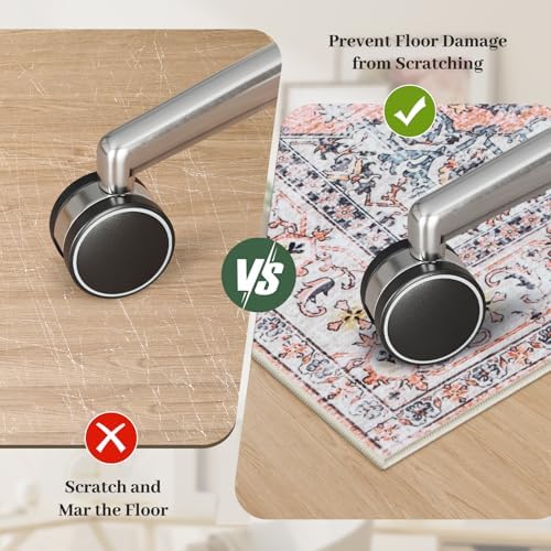 Anidaroel 36"x48" Chair Mat for Hardwood Floor/Tile Floor, Desk Chair Mat for Home Office, Under Desk Rug for Rolling Chair, Anti-Slip Office Rugs for Rolling Chairs, Large Floor Protector Rug