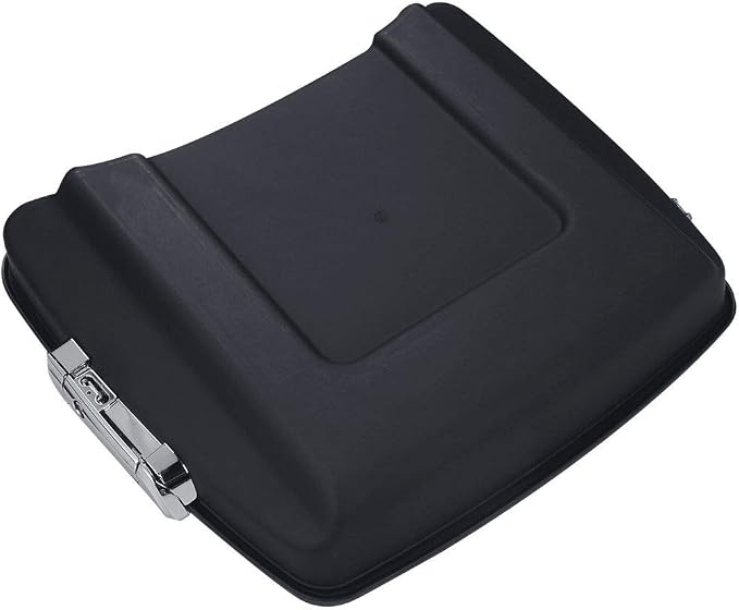 TCMT Matt Black 5.5" Razor Motorcycle Trunk Box Fits For Harley 2014-2025 Touring CVO Road King Road Glide Street Glide Electra Glide Pack