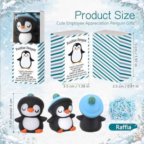 24 Sets Penguin Gifts Positive Motivational Party Favors