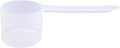 Plastic Measuring Scoop, (50 cc | 10 tsp | 3.33 Tbsp | 50 mL) Long Handle Spoons for Powders, Granules, Coffee, Pet Food, Baking Supplies, Protein and Other Dry Goods, BPA Free (Set of 1)
