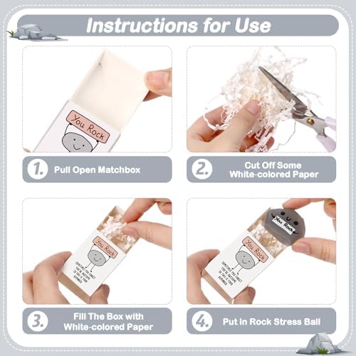 70 Sets You Rock Gifts Inspirational Party Favors with Support Boxes