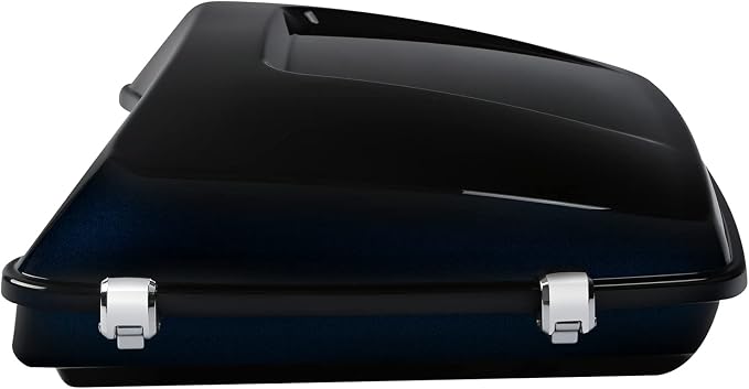 Razor Motorcycle Trunk W/Latch Key Fit For Harley 2014-2025 Touring CVO Road King Street Glide Electra Glide Ultra Limited Pack Mako Shark Fade