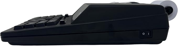 Monroe Systems for Business 6120X 12-Digit Business Medium Duty Calculator, Black