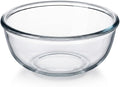 Large Glass Bowl,6 Quart Glass Mixing Bowl for Sourdough Bread Clear Breads Proofing Bowl Ideal for Kitchen Storage