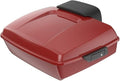 Advanblack Road Glide Tour Trunk Pack Red Hot Sunglo Chopped Tour Trunk Pack Backrest Pad for '97-'25 Harley Touring Road King Street Glide Electra Glide CVO models