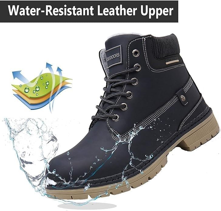 Eagsouni Mens Womens Winter Snow Boots