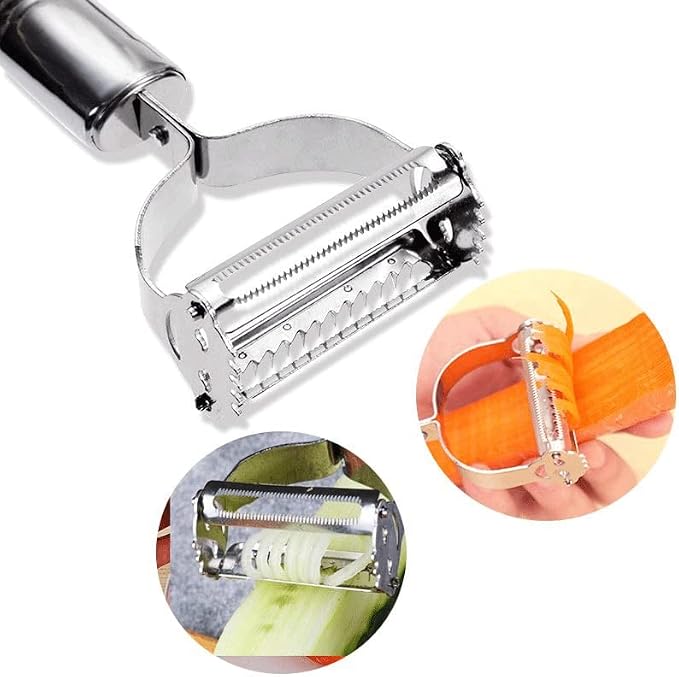 Stainless Steel Potato Cucumber Carrot Grater Julienne Peeler Vegetables Fruit Vegetable Slicer