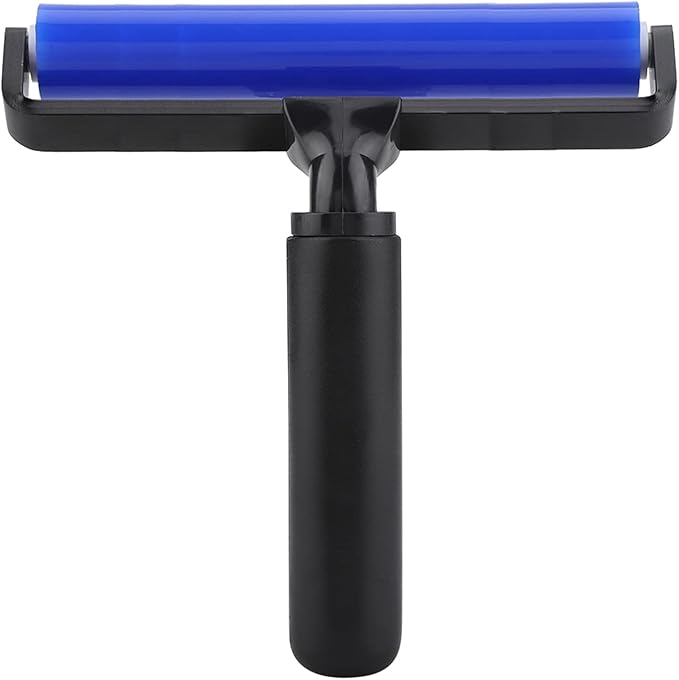 Dust Removal Roller, Hair Remover, i Static Silicone Roller, er Tool for ing Screen, Glass and Film(6 inches)