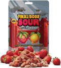 Final Boss Sour Fruit Candy, Strawberry Lemonade, Level 1, 1 Pack