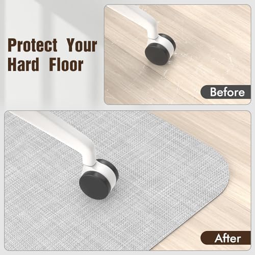 Blvornl Office Chair Mat for Hardwood Floor, Computer Chair Mat, 36"x 48"