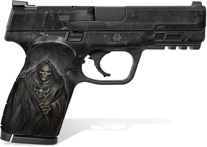 Decal Grip for Smith & Wesson M&P M2.0 9mm/.40 4" Compact (Grim Reaper)