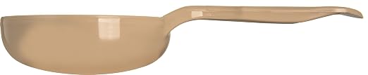 Carlisle FoodService Products Measure Miser Plastic Measuring Spoon with Short Handle, 6 Ounces, Beige (Pack of 12)
