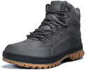 Wondamo Men's Snow Boots Lightweight Waterproof Winter Cold Weather Shoes