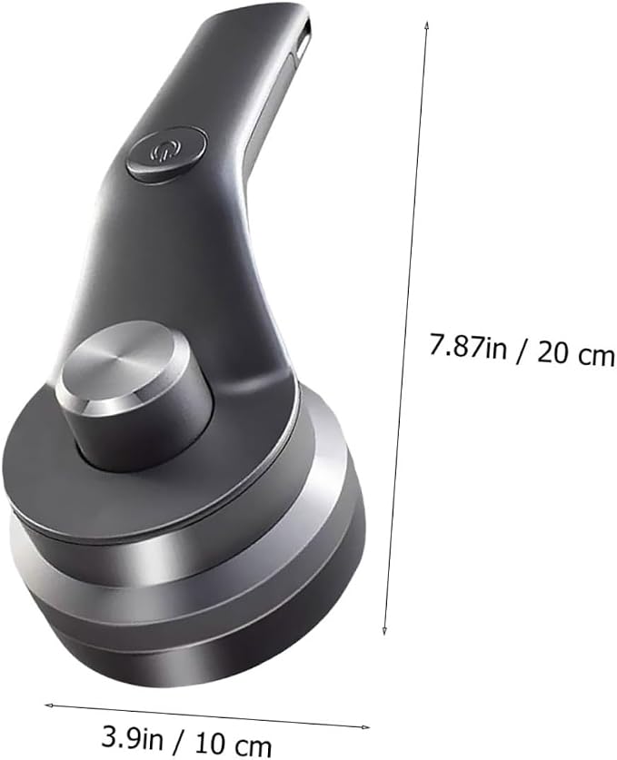Baluue 1pc USB Rechargeable Lint Remover Electric Fabric Shaver for Clothes Pet Hair and Fuzz Compact Portable Design for Sweaters Sofas Curtains and Blankets