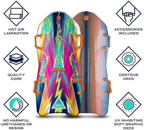 Artikfun Premium Recreational Winter Foam Snow Sled