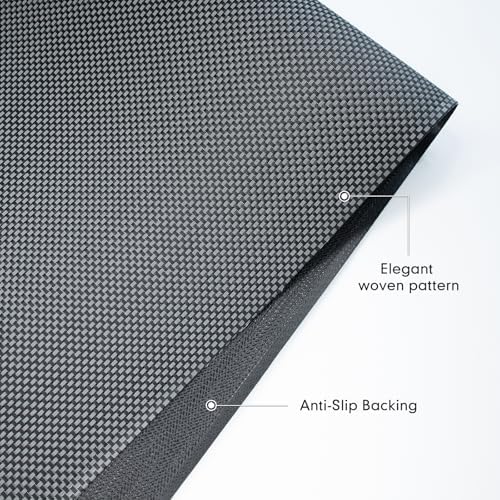 Sycoodeal Chair Mat, 48" x 55" Office Chair Mat for Hardwood and Tile Floor, Heavy Duty Floor Protector for Rolling Chairs, Non-Slip,Computer Mat for Home Office(Grey)