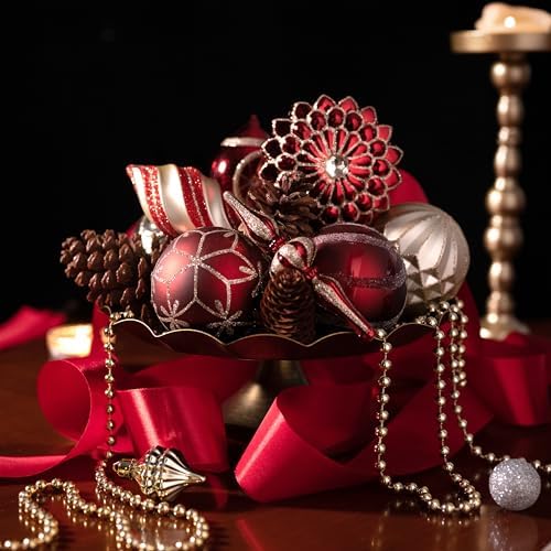 Valery Madelyn 80ct Christmas Tree Decorations Ball Ornaments Set