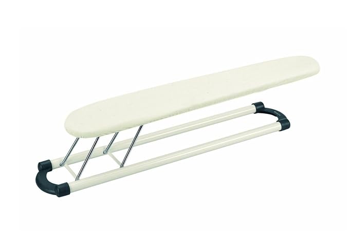 Brabantia Sleeve, Neckline, Shoulder, Small Garment Ironing Board (24 x 4 inches) Extra Small, Compact, Cotton Padded Foldable Board for Irons, Steam Irons, Steamers (Ecru)