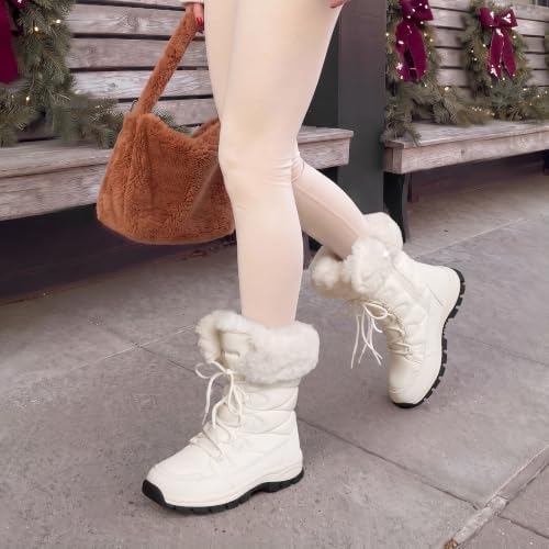 DREAM PAIRS Waterproof Winter Snow Boots Women