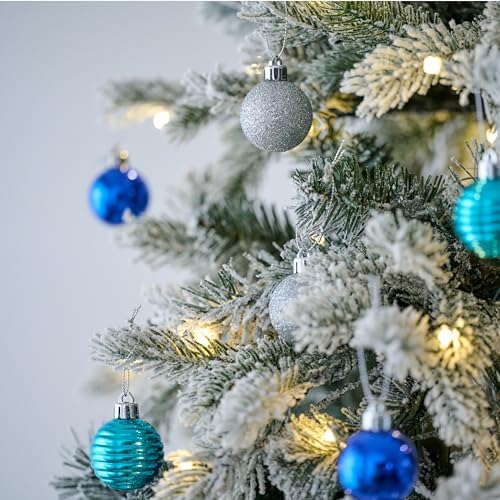Valery Madelyn Small Christmas Tree Decorations Ball Ornaments 24ct 1.57"