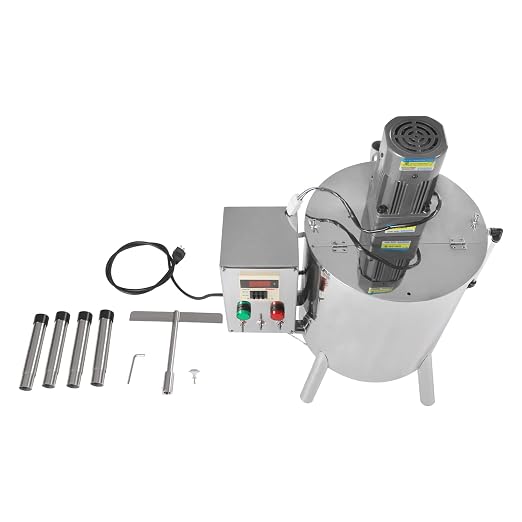 Heating Mixing Filling Machine,30L Paste Liquid Filling Machine Stainless Steel Stirring Tank Cream Liquid Filler Machine Paste Filler Lipstick Candle Heat Filler for Lipstick Shoe Polish Wax (15L)