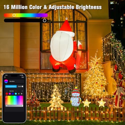 JMEXSUSS 600 LED RGB String Light Outdoor, Christmas Lights Halloween Decor