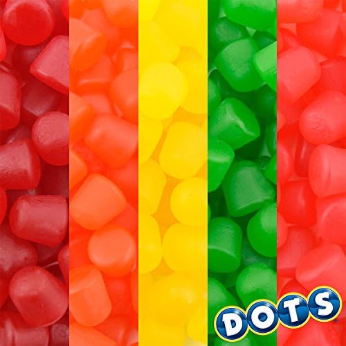 DOTS Gummy Candy, Original Flavors, 2.2oz Box (Pack of 24)