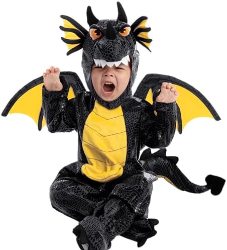 Spooktacular Creations Halloween Dragon Costume Toddler, Dinosaur Costume Kids with Eggs for Baby Halloween Dress Up Party