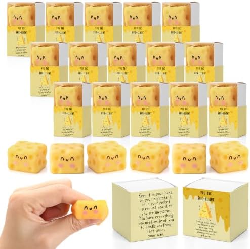 24 Sets Inspirational Cheese Pun Funny Gifts Party Favors