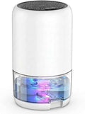 Dehumidifier for Bathroom Bedroom Closet and RV, Portable Small Space Moisture Absorber with Automatic Tank Shut-Off, Mini Dehumidifier for Humidity Reduction and Fresher Environments