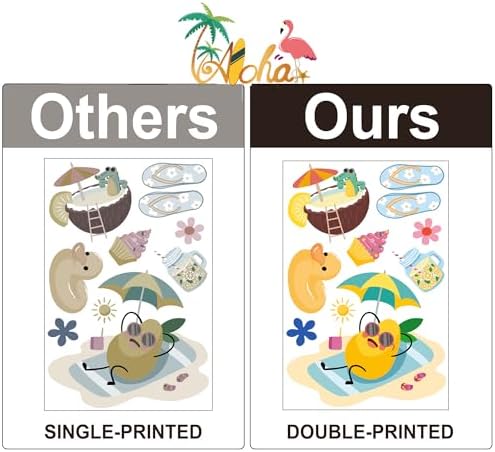 Summer Decorations Window clings for Glass Windows Summer Window Stickers