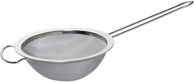 Küchenprofi Heavy Duty Fine Mesh Classic Strainer - 8-Inch - Fine Mesh Stainless Steel Strainer - Sieve Strainer