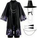Binbo Black Suit Kids Kpop Style Outfit Costume