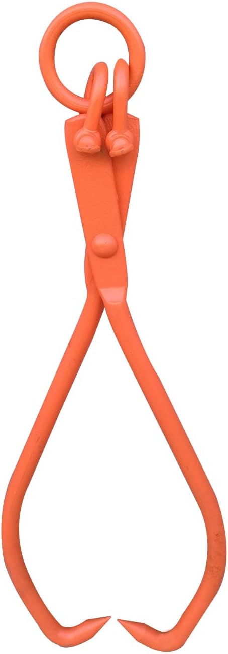 Skidding Tongs Log Lifting/Swivel Dragging Steel Tongs Log Lifting, Handling, Dragging & Carrying Tool / 32" Jaw Opening (32"-O-Ring)