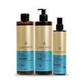 Linange Mineral Shampoo, Mask & Bi-Phase Spray Home Kit | Complete Hair Care System for Damaged & Treated Hair | Mineral-Enriched Formula with Almond Proteins