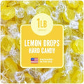 Cambie Lemon Drops Hard Candy Individually Wrapped - 1 lb Lemon Candy