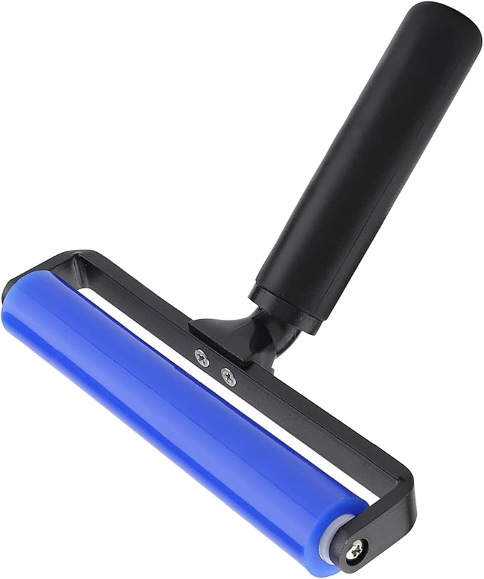 Dust Removal Roller, Hair Remover, i Static Silicone Roller, er Tool for ing Screen, Glass and Film(8 inches)